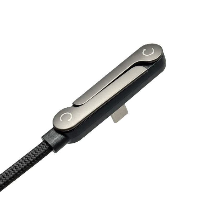 240W Type C to C Cable with 360 Degree Aluminum Stand