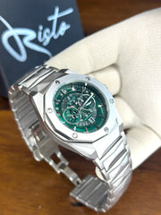 Hublot Diamond Cut Skeleton Men's Watch