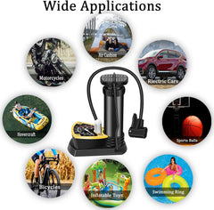 Foot Air Pump with Pressure Gauge