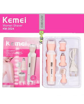 4 in 1 Shaver Women’s Trimmer for Face, Nose, Eyebrow, Body