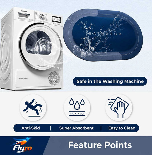 Bath Mat Water Super Absorbent