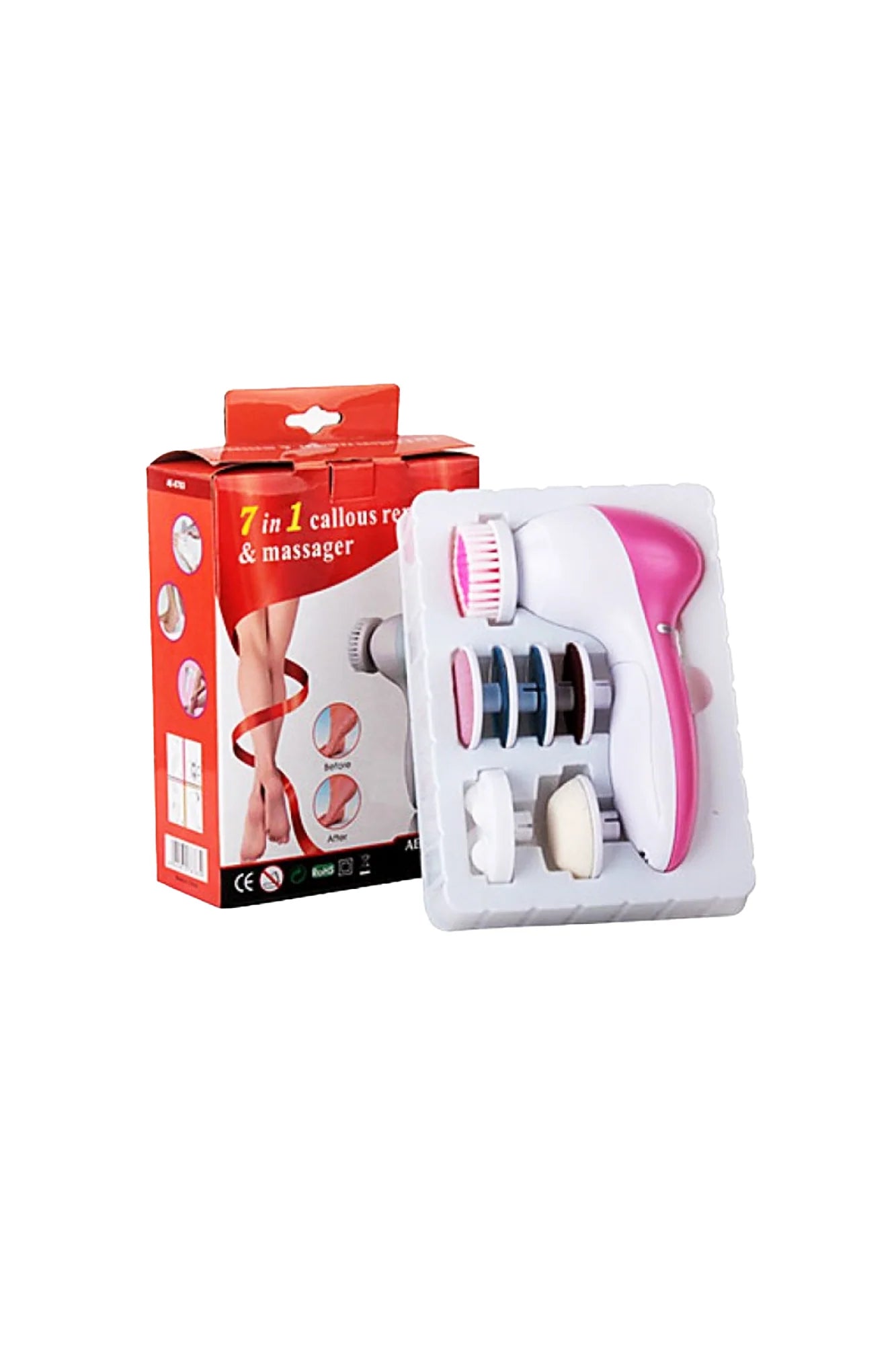 7 IN 1 ELECTRIC CALLUS SKIN REMOVER MASSAGER SMOOTHER