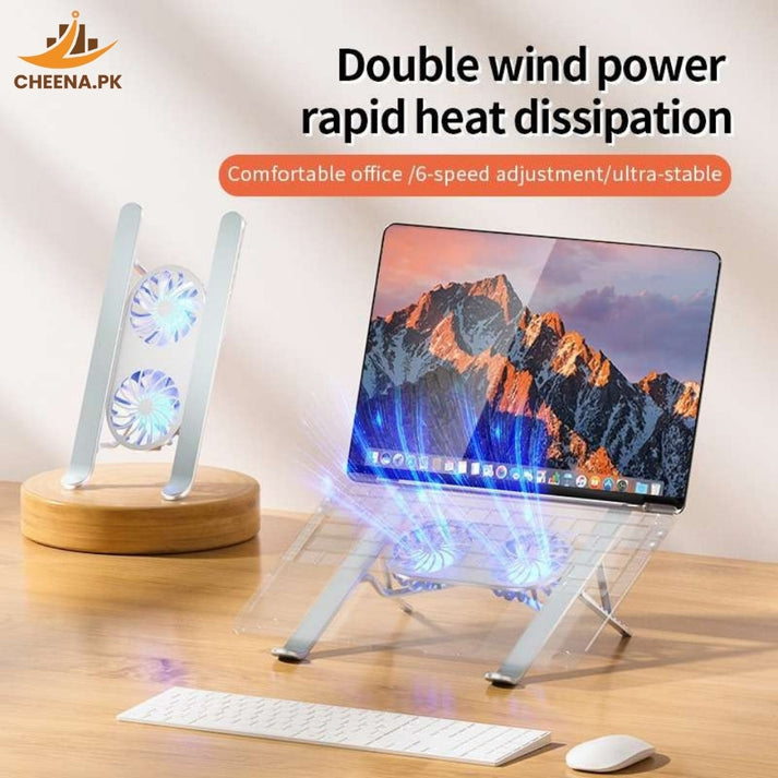 Premium laptop cooling stand