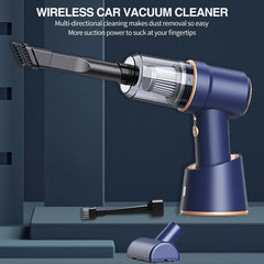 New Portable Car Vacuum Cleaner Wireless Handheld Vacuum Cleaner For Car Home Strong Suction Vacuum Cleaner and Air Blower 2in1