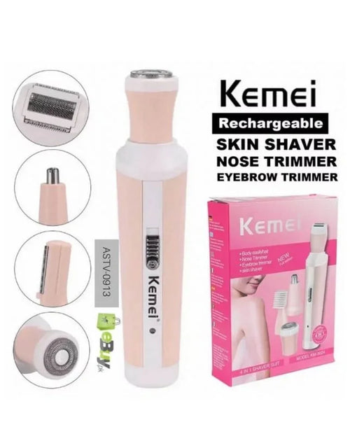 4 in 1 Shaver Women’s Trimmer for Face, Nose, Eyebrow, Body