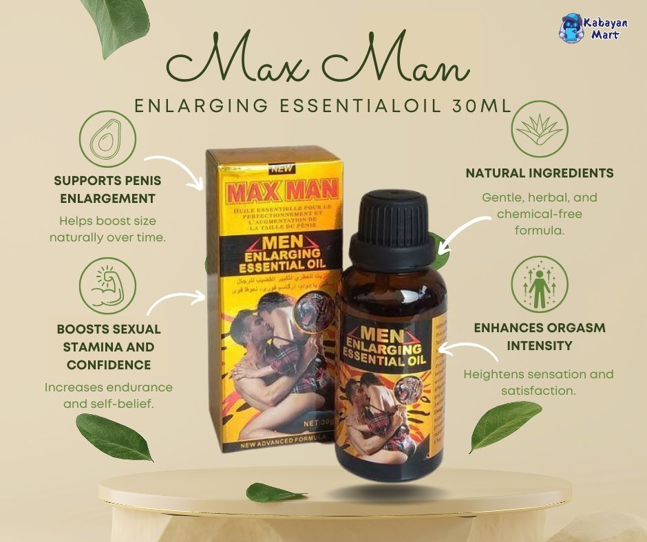Max Man Herbal Enlargement Oil