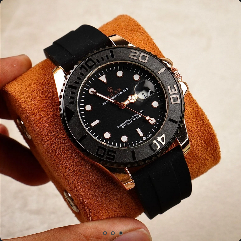 RLX – Silicon Strap – Master Lock – Men Watch – C-1172