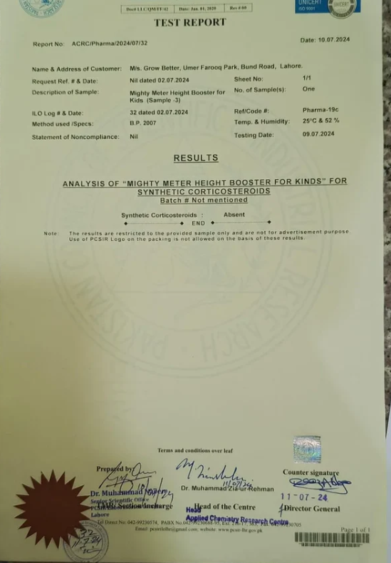 Mighty Meter - Height Booster &Mighty Mindsight For Kids