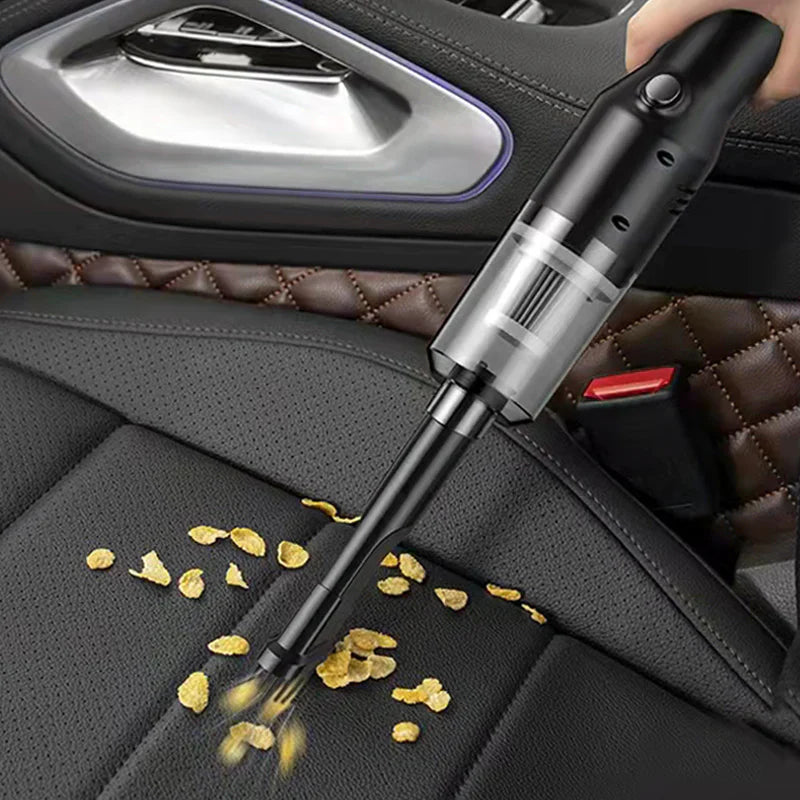 New Portable Car Vacuum Cleaner Wireless Handheld Vacuum Cleaner For Car Home Strong Suction Vacuum Cleaner and Air Blower 2in1