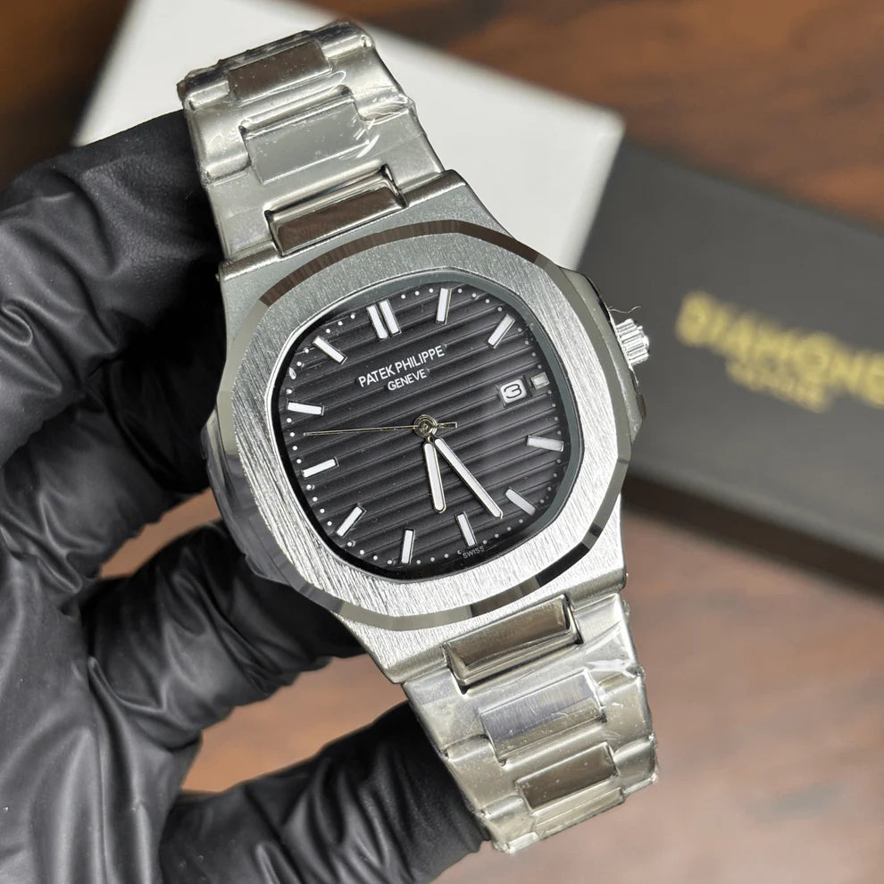 Patek Philippe Luxury Watch – Classic Black Dial