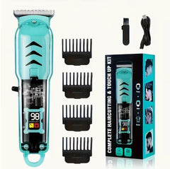 Transparent Electric Hair ,Beard ,Shaver Trimmer Digital Display