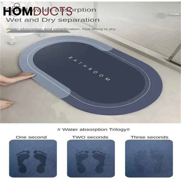 Bath Mat Water Super Absorbent