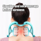 6 Wheel Pressure Point Neck Massager