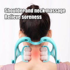6 Wheel Pressure Point Neck Massager
