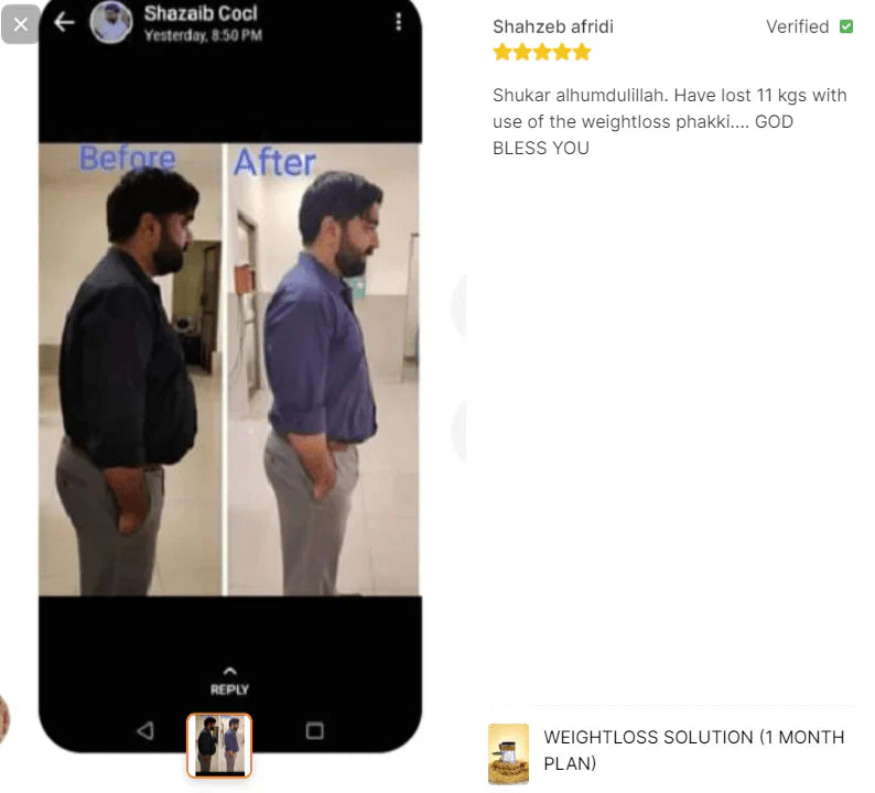 Weightloss Solution (1 Month Plan)